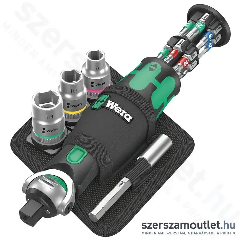 WERA 8009 Zyklop Pocket Set 2 Rögzítő készlet 18 részes