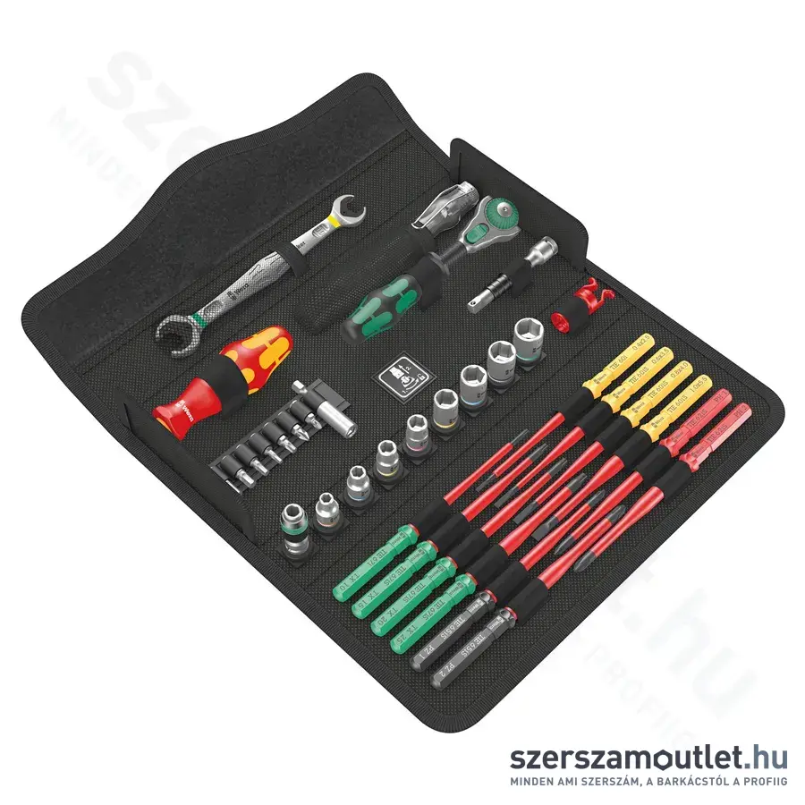 WERA Kraftform Kompakt W 1 Csavarozó készlet 35 részes