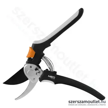 NEO TOOLS Metszőolló, mellévágó, áttételes, 18mm, teflon bevonat, 200mm