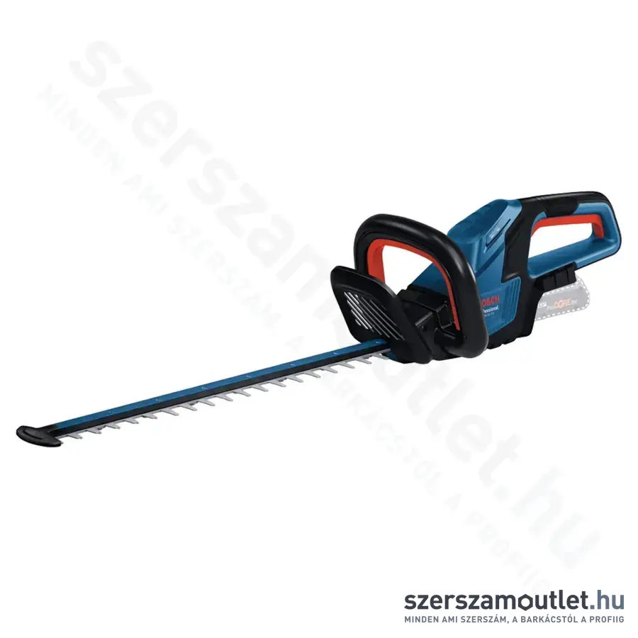 BOSCH GHE 18V-50 II Professional Akkus, szénkefementes sövénynyíró 50cm, 18V (Akku és töltő nélkül!)