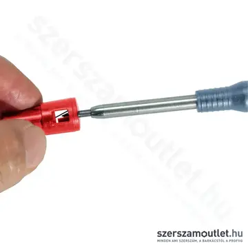 EXTOl Ácsceruza kupak klipsszel, hegyezővel, tölthető + póthegy, HB, 2,8x120mm, 6db