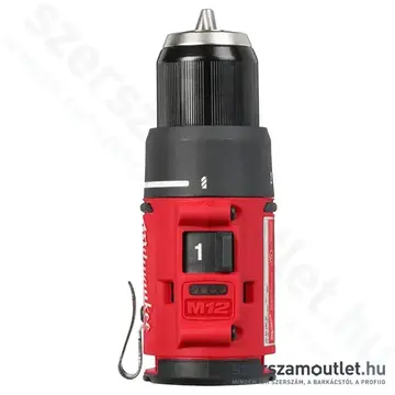 MILWAUKEE M12 BLDDRC-0 Akkus fúró-csavarbehajtó (12V) (Akku és töltő nélkül!)