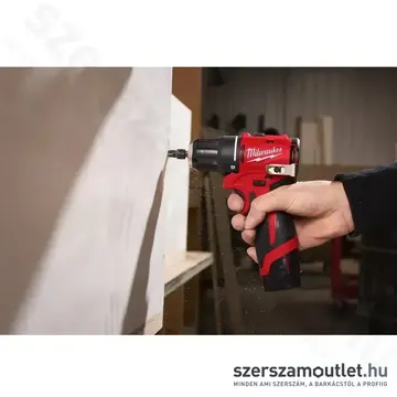 MILWAUKEE M12 BLDDRC-0 Akkus fúró-csavarbehajtó (12V) (Akku és töltő nélkül!)