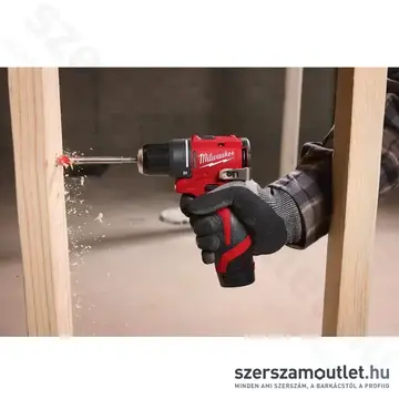 MILWAUKEE M12 BLDDRC-0 Akkus fúró-csavarbehajtó (12V) (Akku és töltő nélkül!)