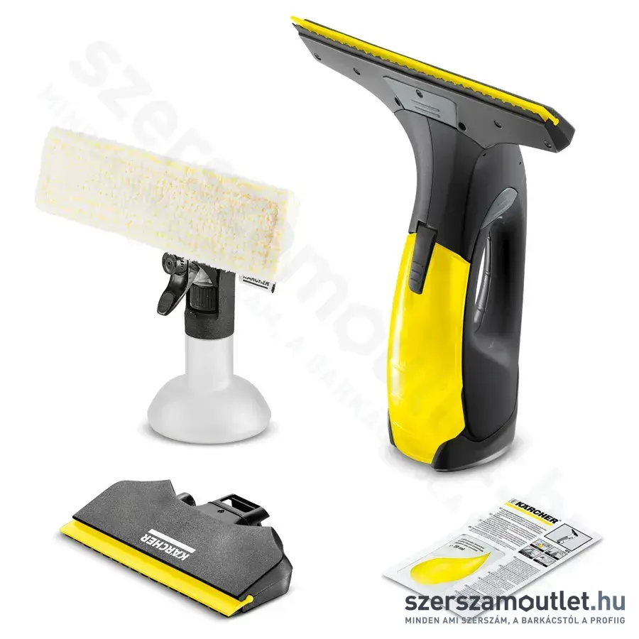 KARCHER WV 2 Premium Black Edition Akkus ablaktisztító, 100ml, 105m2, 220-240V