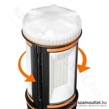 NEO TOOLS Akkus reflektor állvánnyal, SMD-LED, USB-C, IP44, IK07, 5000lm, 6500K, 11,1W (5,0Ah)