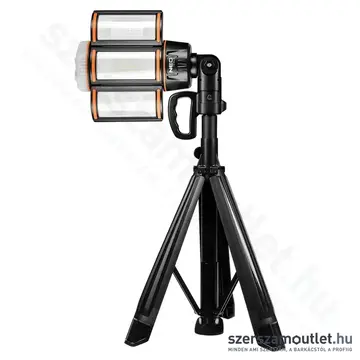 NEO TOOLS Akkus reflektor állvánnyal, SMD-LED, USB-C, IP44, IK07, 5000lm, 6500K, 11,1W (5,0Ah)