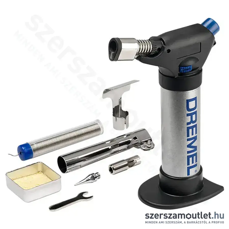 DREMEL VersaFlame Forrasztópisztoly, Piezzo gyújtás, 34ml/20g, 550°C-1200°C (2200-5)