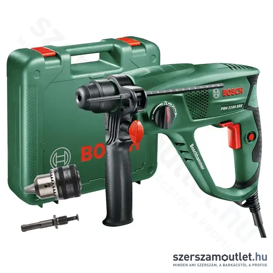 BOSCH PBH 2100 SRE Fúró-vésőkalapács, 1,7J, SDS-Plus, 550W/230V