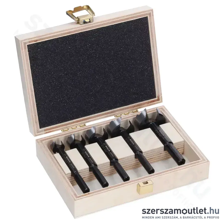 BOSCH EXPERT Forstner fúrószárkészlet fához, 15-35mm, 5db-os