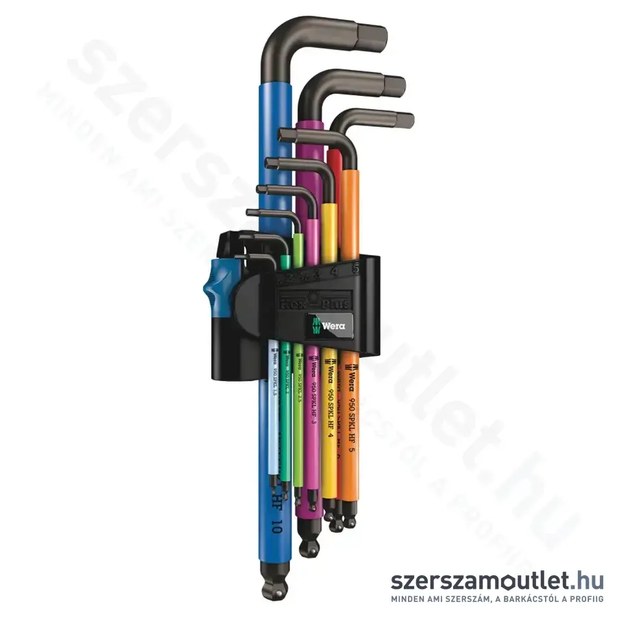 WERA 950/9 Imbuszkulcs készlet 9 részes (1,5-10mm)