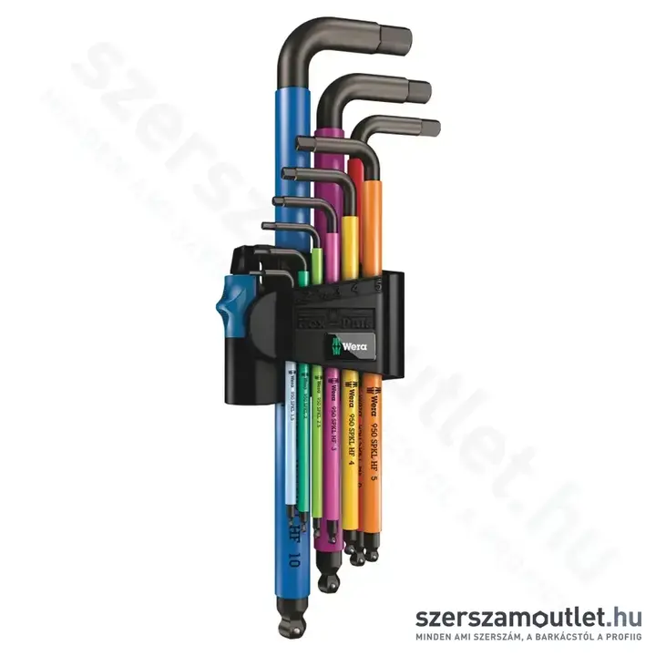 WERA 950/9 Imbuszkulcs készlet 9 részes (1,5-10mm)