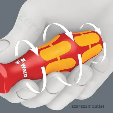 WERA 160 i/6 VDE Szigetelt csavarhúzó készlet 6 részes
