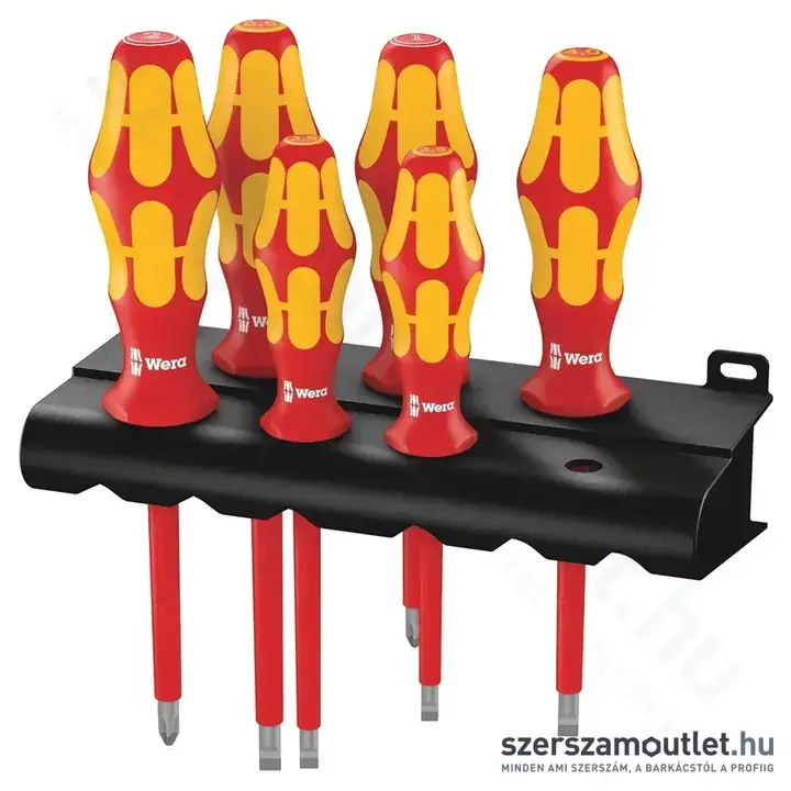 WERA 160 i/6 VDE Szigetelt csavarhúzó készlet 6 részes