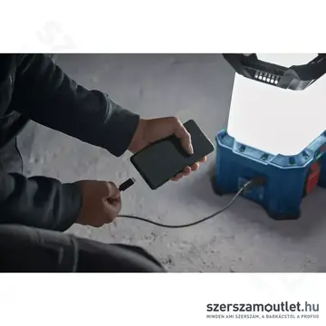 BOSCH GLA 18VH-7500 Professional Akkus munkahelyi lámpa 7500lm, USB-C, 18V
