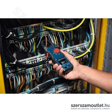 BOSCH GMC 600-15 + MH 1 Professional Digitális Multiméter Lakatfogó IP54, LCD, 600V