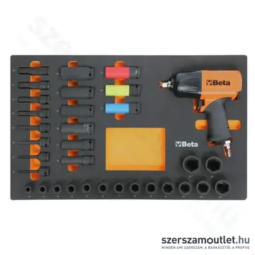 BETA 2400 RSC24/8-VAL szerszámkocsi 8 fiókos, 445db-os szerszámkészlettel
