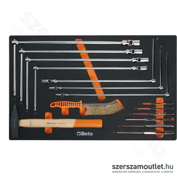 BETA 2400 RSC24/8-VAL szerszámkocsi 8 fiókos, 445db-os szerszámkészlettel
