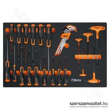 BETA 2400 RSC24/7-VA szerszámkocsi 7 fiókos, 223db-os szerszámkészlettel