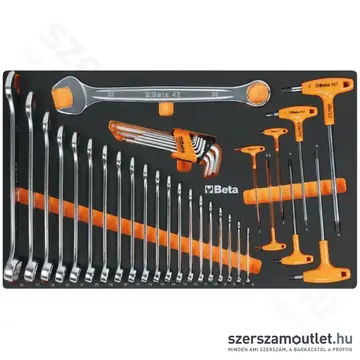 BETA 2400 RSC24/7-VIS szerszámkocsi 7 fiókos, 224db-os szerszámkészlettel