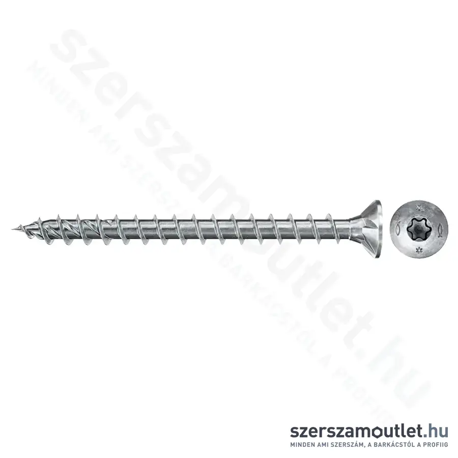 FISCHER PowerFast FPF II CTF BC Süllyesztettfejű csavar, horganyzott, TX, 3,5x20mm (100db/doboz)