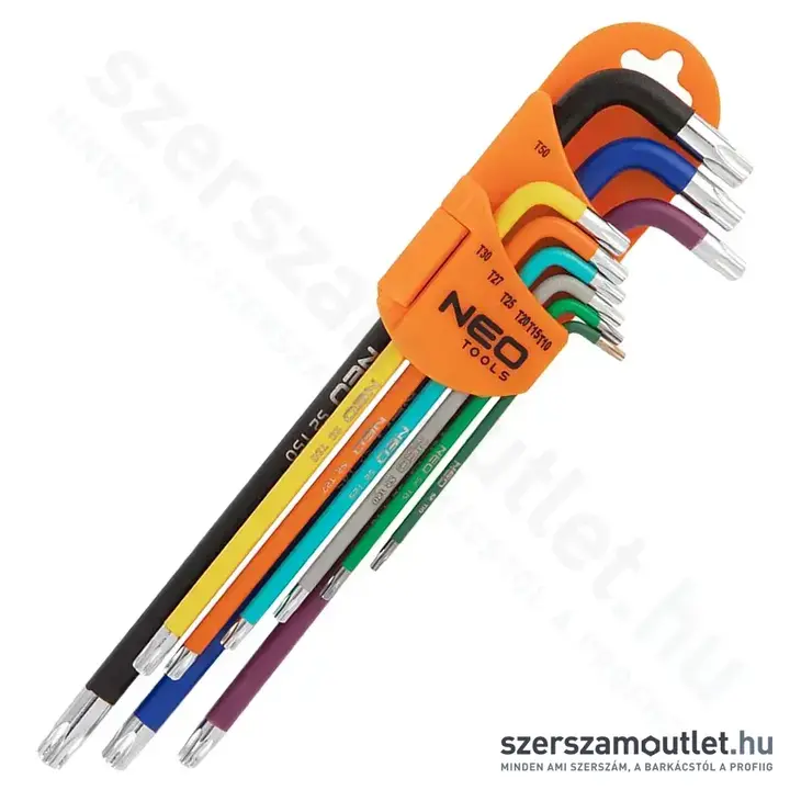 NEO TOOLS Torxkulcs készlet T10-T50, 9db-os