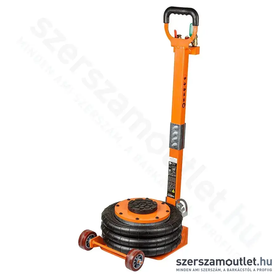 NEO TOOLS Pneumatikus légpárnás emelő, 3t, 12bar, 145-420mm