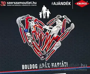 KNIPEX APAKNAPJA-25 Összecsukható kés 80/120mm (16 20 50 SB)