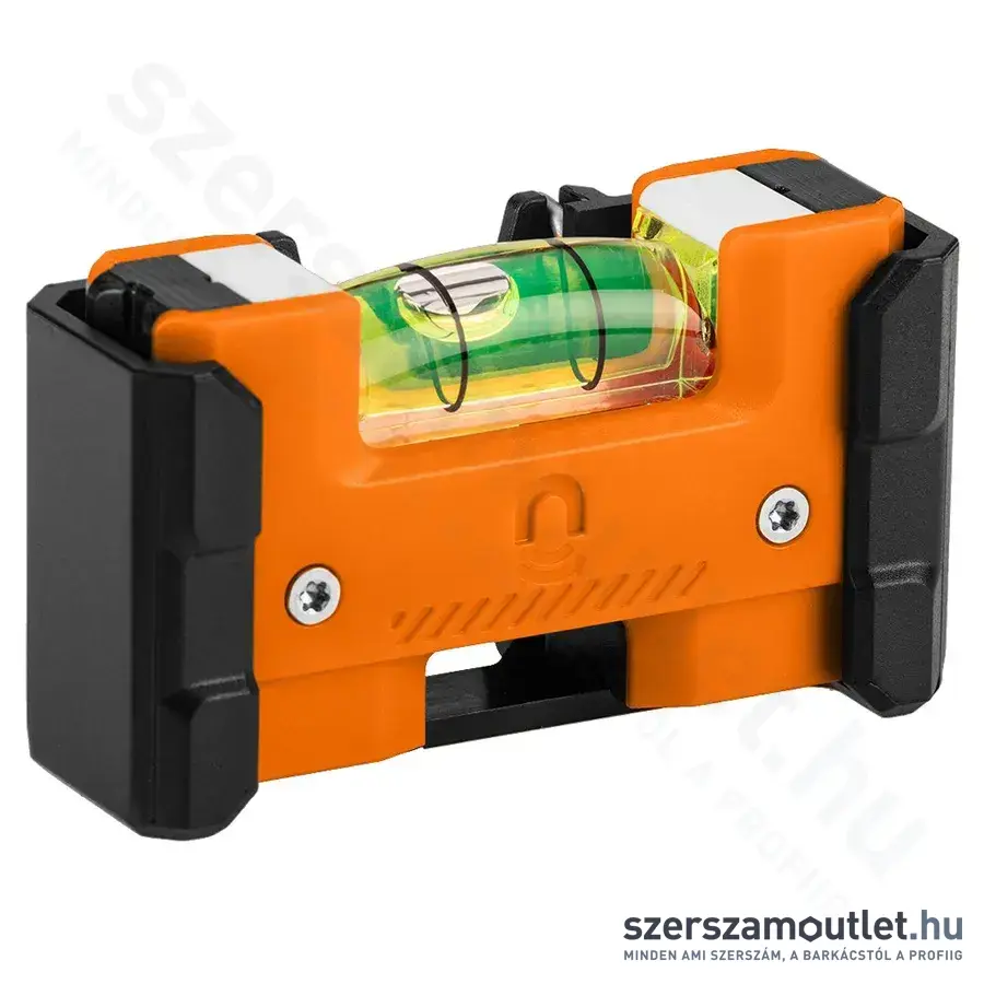 NEO TOOLS Zsebvízmérték mágnessel, övcsipesszel, 1 libella, 76mm