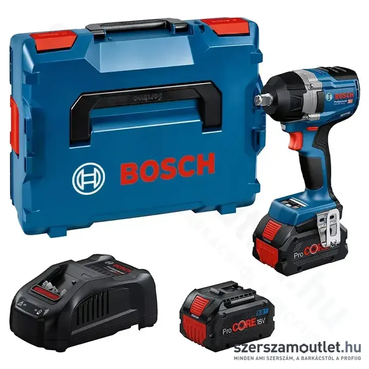 BOSCH GDS 18V-750 C Akkus ütvecsavarozó L-Boxxban (750Nm 1/2