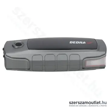 DEDRA Power bank indítófunkcióval, Li-Ion, 16000mAh, LCD kijelző