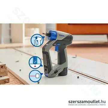 DREMEL Blueprint Akkus szénkefementes multifunkcionális fúrógép (2,0Ah/12V) (DD12V-S1) + bitkészlet