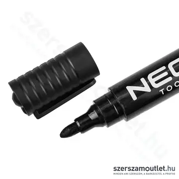 NEO TOOLS Jelölőfilc vízálló, olajalapú festékkel, vastag hegy, 4,5mm (Fekete) (1db)