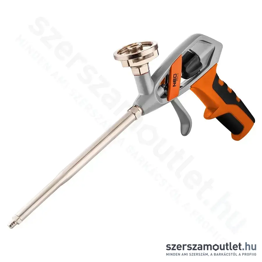 NEO TOOLS Kinyomópisztoly purhabhoz, alumínium, 330mm