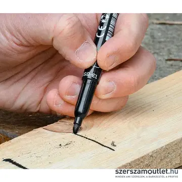 NEO TOOLS Jelölőfilc vízálló, olajalapú festékkel, normál hegy, 4mm (Fekete) (1db)