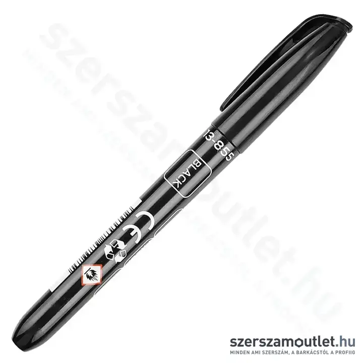 NEO TOOLS Jelölőfilc vízálló, olajalapú festékkel, normál hegy, 4mm (Fekete) (1db)