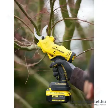 STANLEY SFMCPP32M1-QW FatMax V20 Akkus szénkefementes metszőolló 32mm (1x4,0Ah/18V)