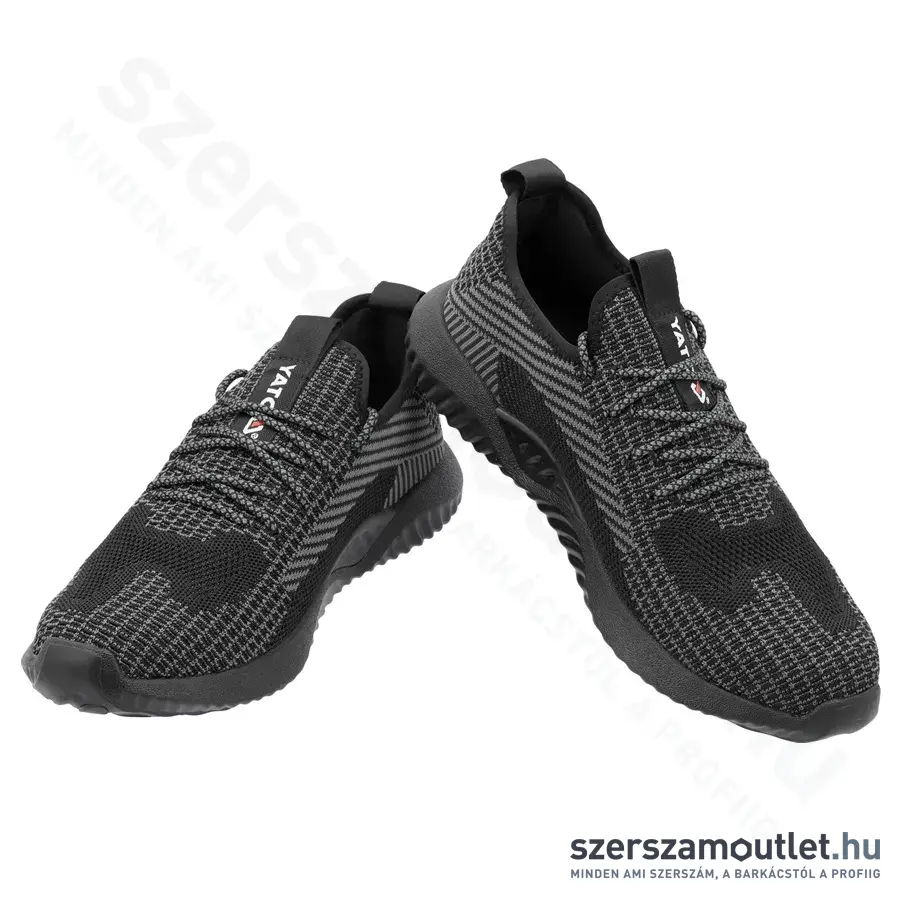 YATO PORTO SB PL S. Munkavédelmi cipő 45-ös (Fekete/Szürke)