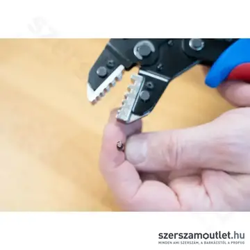 WEICON MULTI Krimpelő MC4 csatlakozók/szigetelt vezetékvégek/szigeteltkábelsaru krimpeléséhez, 208mm