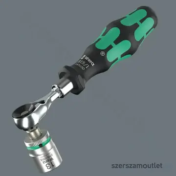 WERA Tool-Check Modular 1 Csavarhúzó bit -és dugókulcs készlet, PH/PZ/TX/HX, 7-13mm, 21db-os