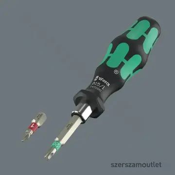 WERA Tool-Check Modular 1 Csavarhúzó bit -és dugókulcs készlet, PH/PZ/TX/HX, 7-13mm, 21db-os
