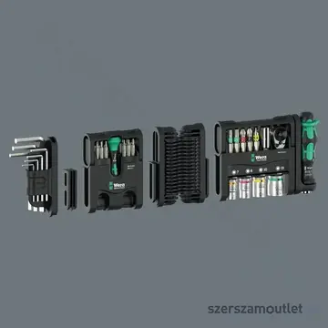 WERA Tool-Check Modular Set 1 Vegyes szerszámkészlet, PH/PZ/TX/HX, 7-13mm, 50db-os