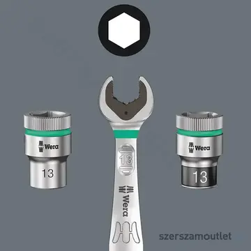 WERA Tool-Check Combi 1 Vegyes szerszámkészlet, PH/PZ/TX/SL/HX, 5,5-13mm, 40db-os