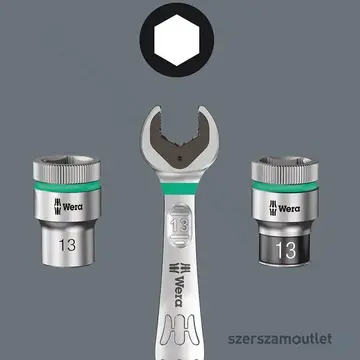 WERA Tool-Check PLUS 1 Dugókulcs -és bitkészlet, PH/PZ/TX/SL/HX, 5,5-13mm, 39db-os