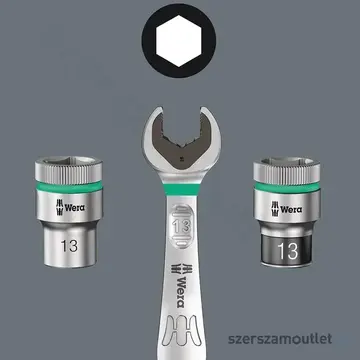 WERA Tool-Check Automotive 1 Dugókulcs -és bitkészlet, PH/XZN/TX/SL/HX, 5,5-13mm, 38db-os