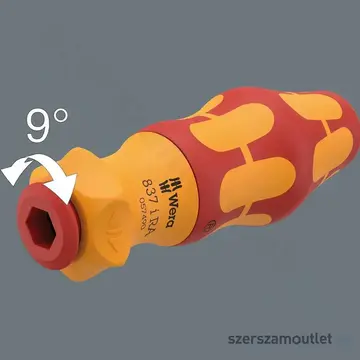 WERA Kraftform Kompakt VDE 24 Csavarhúzó bit -és dugókulcs készlet, SL/PH/PZ/TX/HX, 25db-os