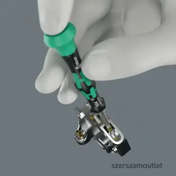 WERA Tool-Check Modular Micro 1 Bitkészlet markolattal, PH/PZ/TX/HX/SL, 21db-os