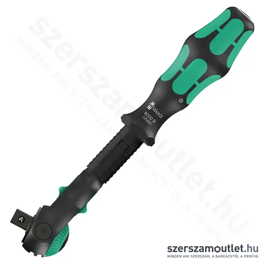 WERA 8000 B Black Edition Zyklop Speed Csuklós racsnis hajtókar 3/8