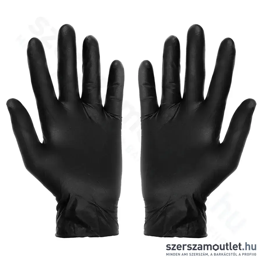 PORTWEST A930 Orange HD Egyszerhasználatos kesztyű M-es (100db/doboz) (Fekete)