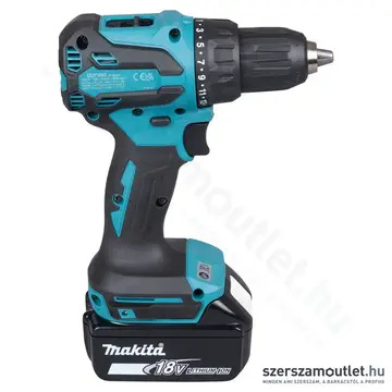 MAKITA DDF490RFJ Akkus fúró-csavarbehajtó kofferben (2x3,0Ah/18V)